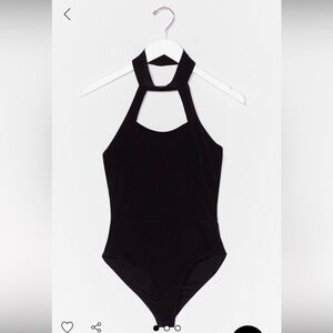 High neck bodysuit